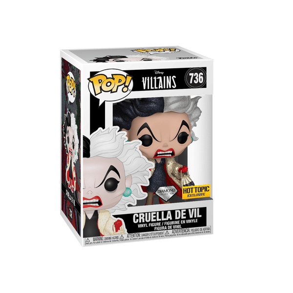 Cruella De Vil 736 - Disney Villains - Funko Pop