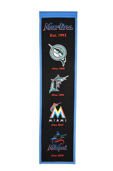 Miami Marlins Heritage Banner