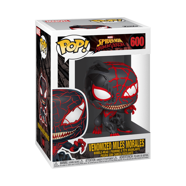 Venomized Miles Morales 600 - Spiderman Maximum Venom - Funko Pop