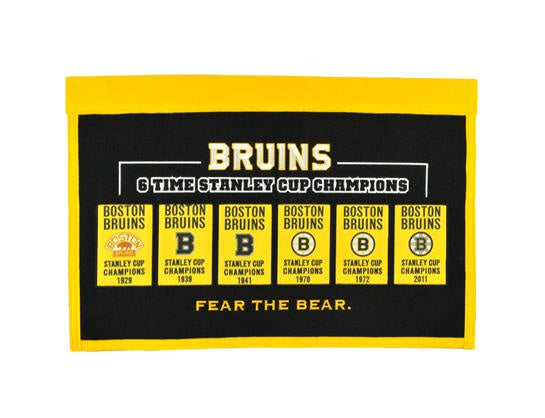 Boston Bruins Rafter Raiser Banner