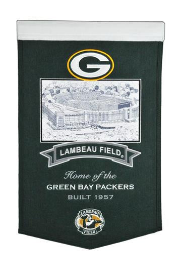 Green Bay Packers Lambeau Field Stadium Banner
