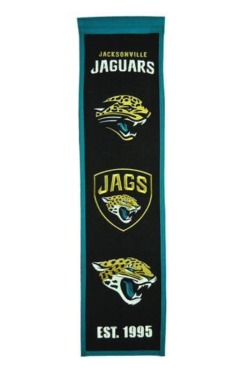 Jacksonville Jaguars Heritage Banner