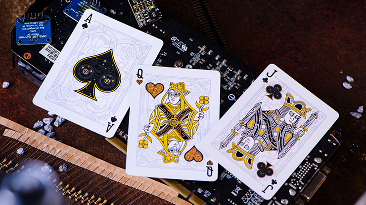 Cyberpunk Playing Cards (Gold)