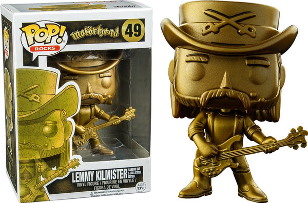 Lemmy Kilmister (Rainbow Bear & Grill Statue Edition) 49 - MotorHead - Funko Pop