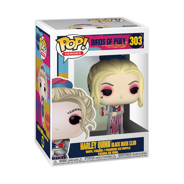 Harley Quinn (Black Mask Club) 303 - Birds of Prey - Funko Pop