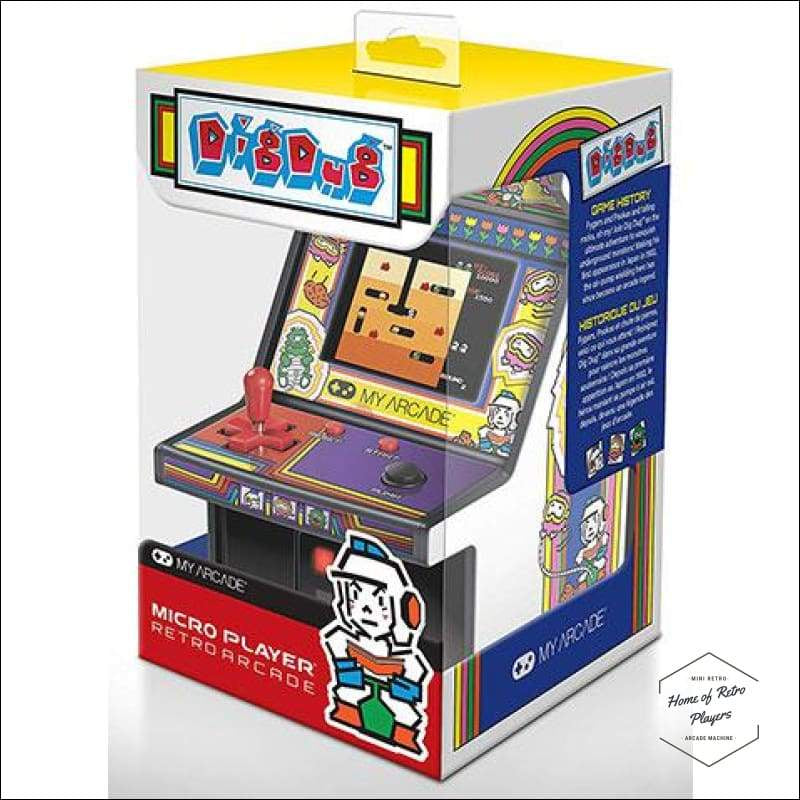 DigDug - Micro Player - Retro Arcade
