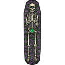Casket Skull Skateboard Deck 8.75 x 32 - Purple