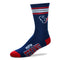 Houston Texans 4 Stripe Socks