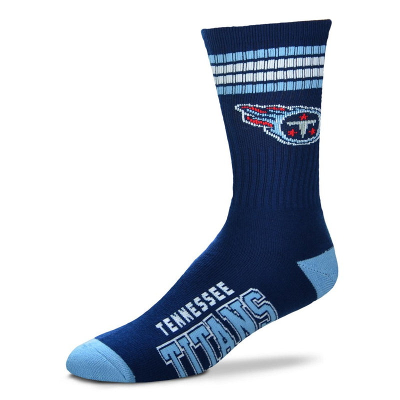 Tennessee Titans 4 Stripe Socks