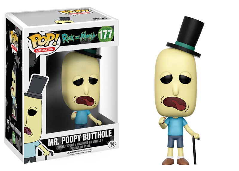 Mr. Poopy Butthole 177 - Rick and Morty - Funko Pop