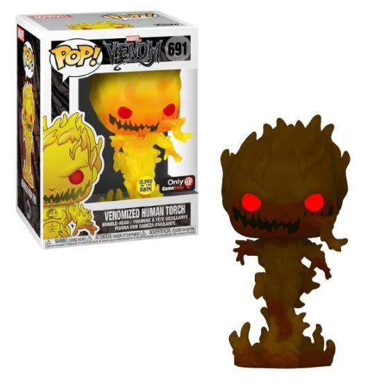 Venomized Human Torch 691 - Marvel Venom - Funko Pop