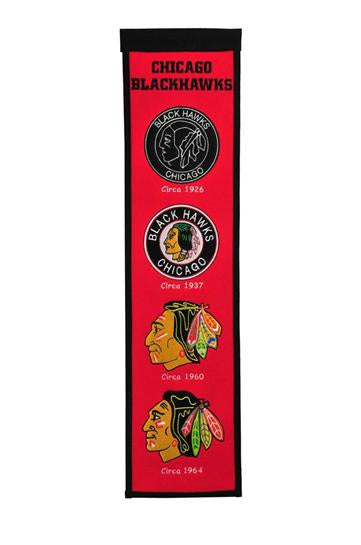 Chicago Black Hawks Heritage Banner