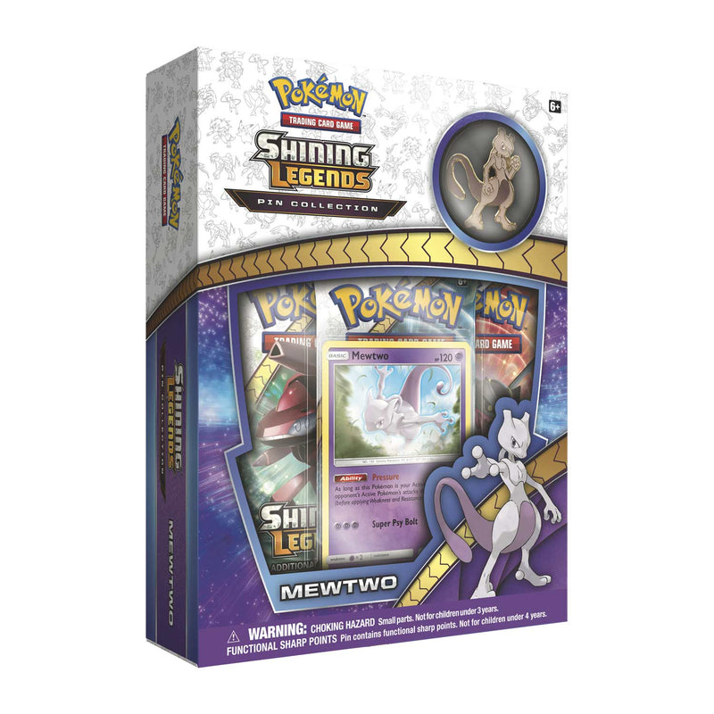 Pokemon - Shinning Legends Pin Collection - Mewtwo