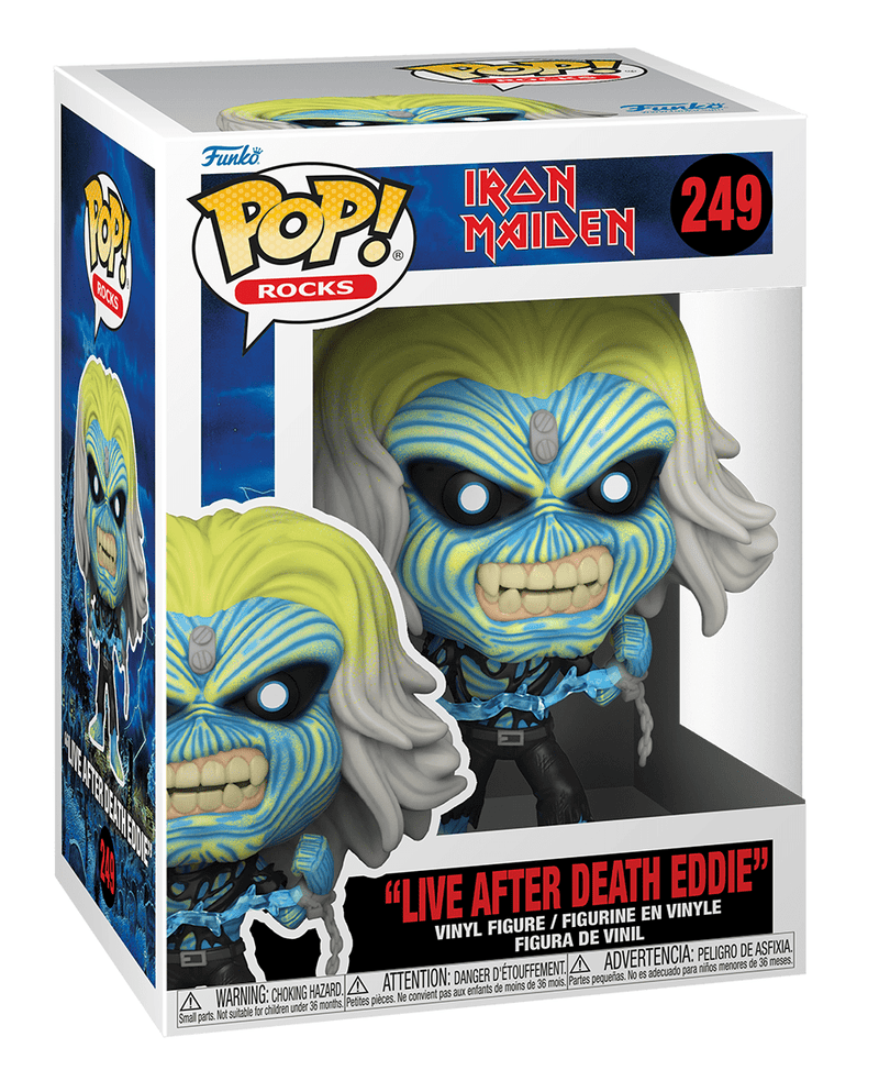 Live After Death Eddie 249 - Pop Rocks - Funko Pop