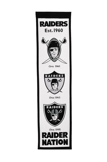 Oakland Raiders Fan Favorite Heritage Banner