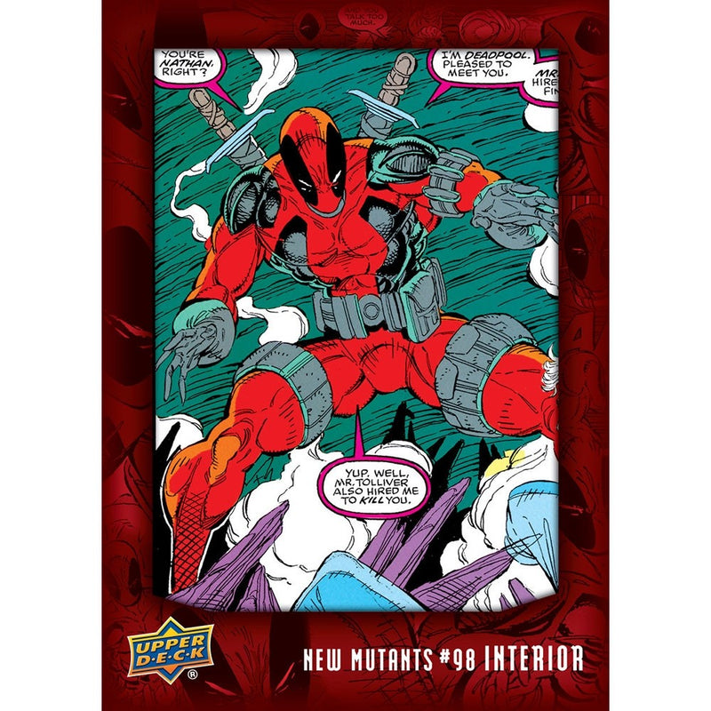 Deadpool Trading Cards - 5 Cards/Pack