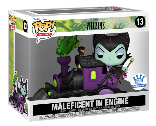 Maleficent in Engine 13 - Pop Trains - Funko Pop