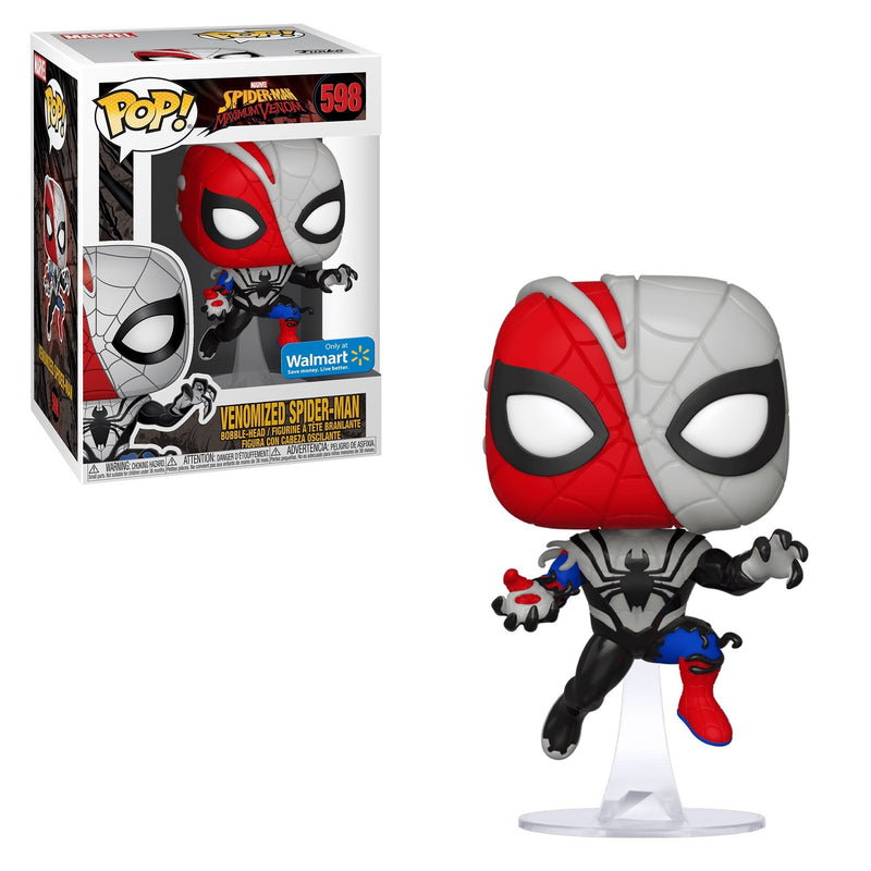 Venomized Spider-Man 598 Spider-Man Maximum Venom Funko Pop