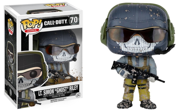 Lt. Simon “Ghost” Riley 70 - Call of Duty - Funko Pop