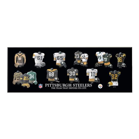 Pittsburgh Steelers Legacy Uniform Plaque