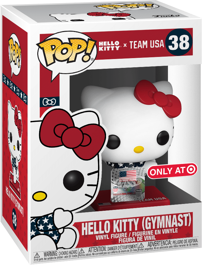 Hello Kitty (Gymnast) 38 - Team USA - Funko Pop