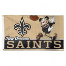 New Orleans Saints Disney Mickey Mouse 3X5 Deluxe Flag