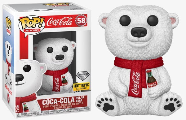 Coca-Cola Polar Bear (Diamond) 58 - Ad Icons - Funko Pop