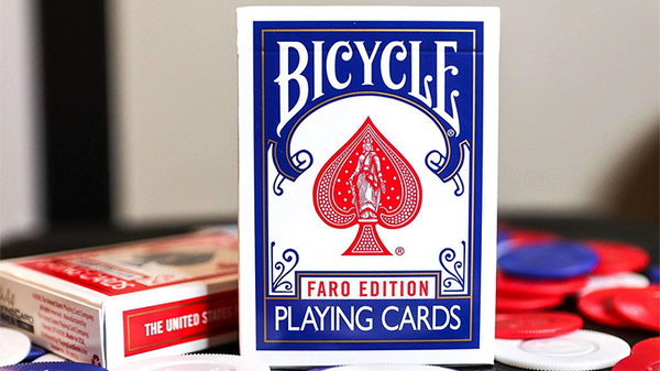 Gilded Bicycle Faro Playing Cards (Blue) Limited Edition