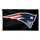 New England Patriots Black Background - 3X5 Deluxe Flag