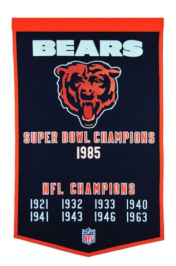 Chicago Bears Dynasty Banner