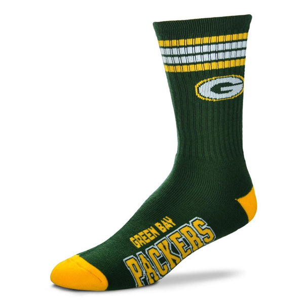 Green Bay Packers 4 Stripe Socks