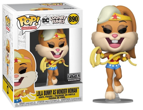 Lola Bunny As Wonder Woman 890 - Looney Tunes - Funko Pop