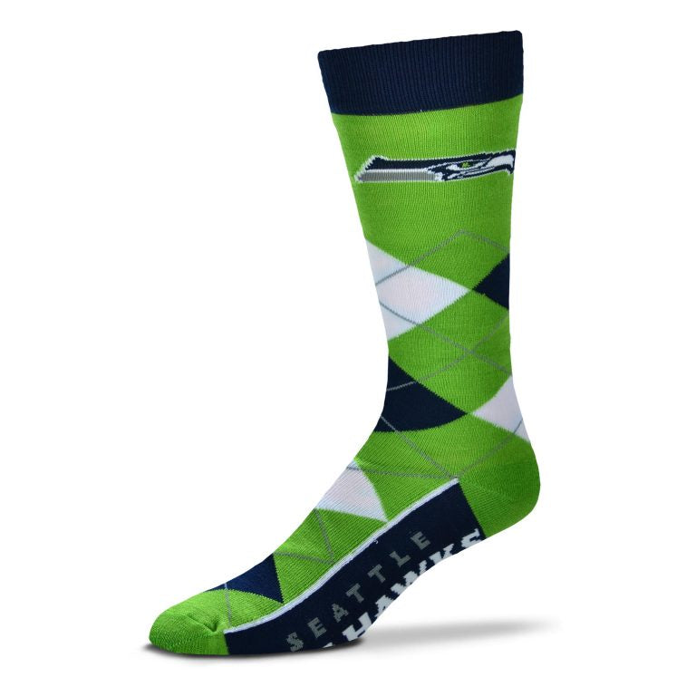 Seattle Seahawks Argyle Socks