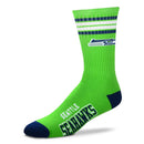 Seattle Seahawks 4 Stripe Socks