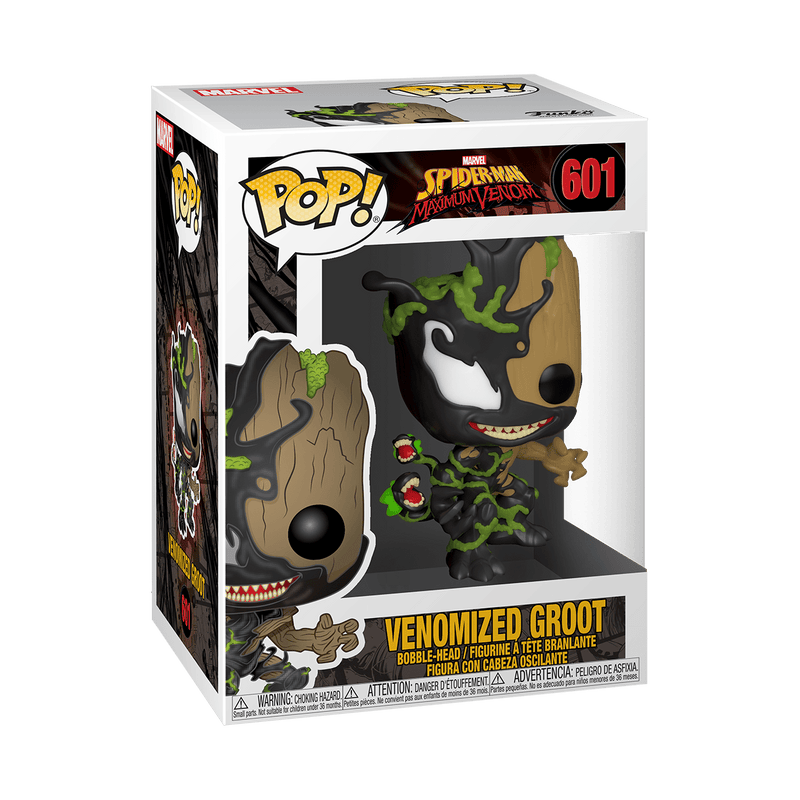 Venomized Groot 601 - Spiderman Maximum Venom - Funko Pop