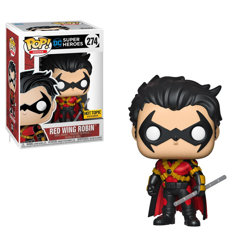 Red Wing Robin 274 - DC Super Heroes - Funko Pop