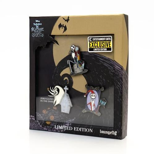 The Nightmare Before Christmas 3 Pin Limited Edition Set