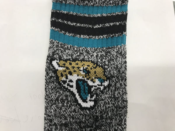 Jacksonville Jaguars Marble Grey Socks