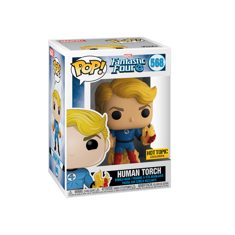 Human Torch 569 Fantastic Four Funko Pop Magic Pop Shop