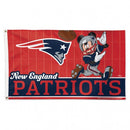 New England Patriots Disney Mickey Mouse 3X5 Deluxe Flag