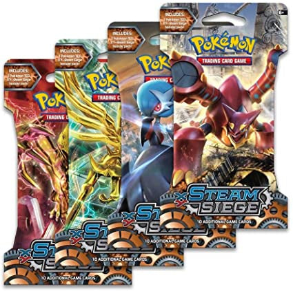 Pokemon - Steam Siege Sleeved Booster Packs