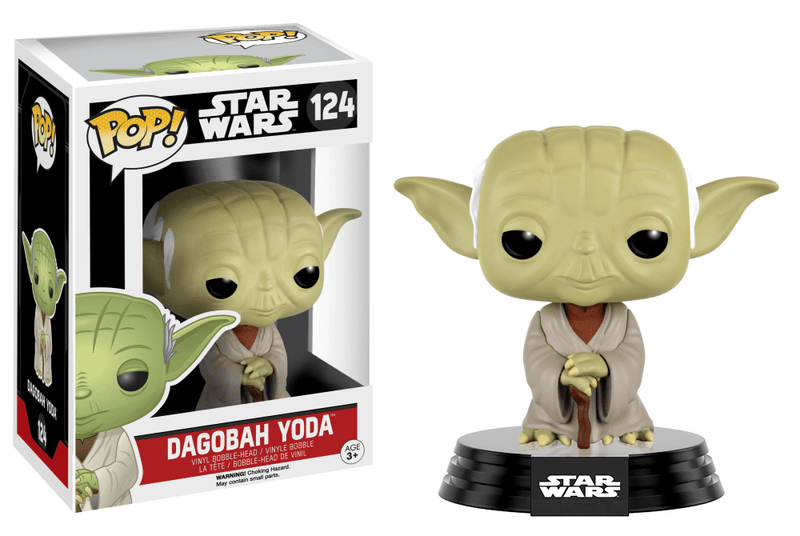 Dagobah Yoda 124 - Star Wars - Funko Pop