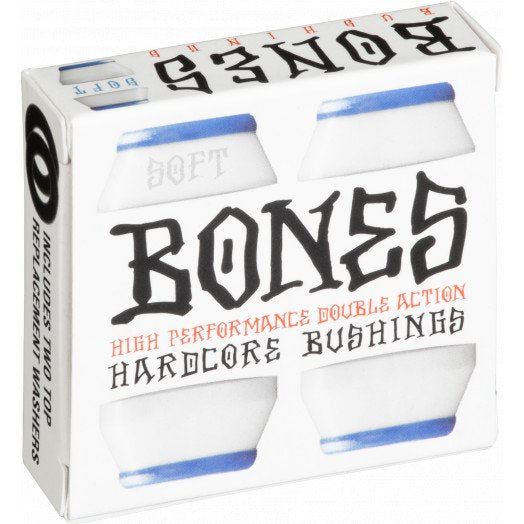 Bones Hardcore Bushings - Soft /White Color