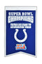 Indianapolis Colts Super Bowl Champions Banner