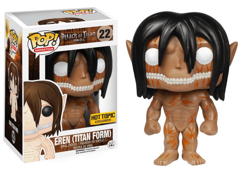 Eren (Titan Form) 22 Attack On Titan Funko Pop – Magic Pop Shop