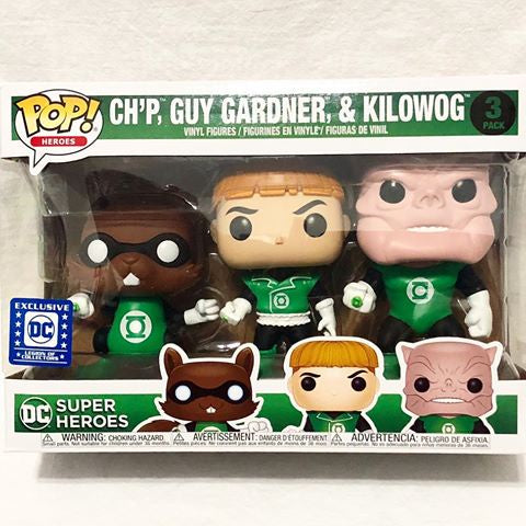 CH’P, Guy Gardner & Kilowog - 3 Pack - Funko Pop