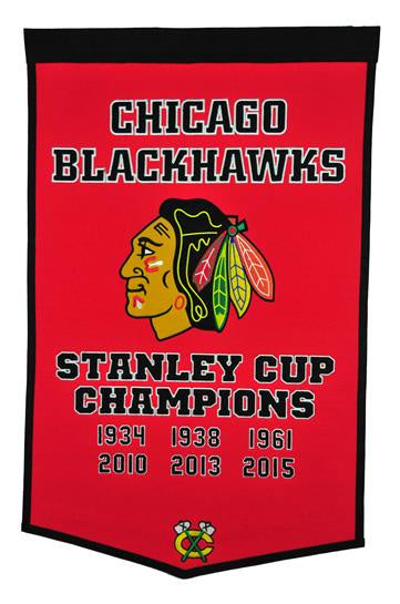 Chicago Blackhawks Dynasty Banner