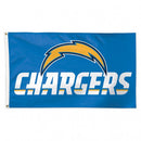 Los Angeles Chargers Blue Background 3X5 Deluxe Flag