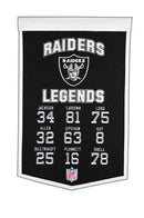 Oakland Raiders Legends Banner