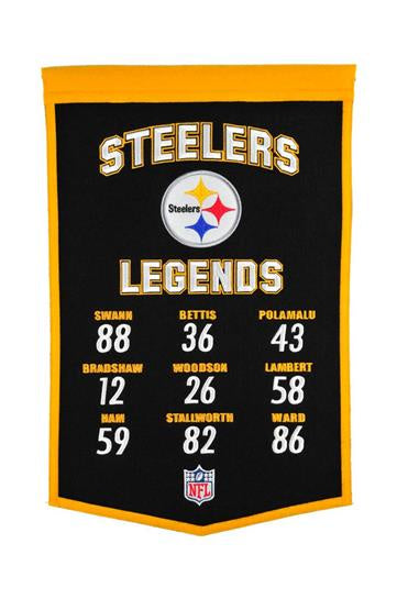 Pittsburgh Steelers Jersey Traditions Banner – Magic Pop Shop